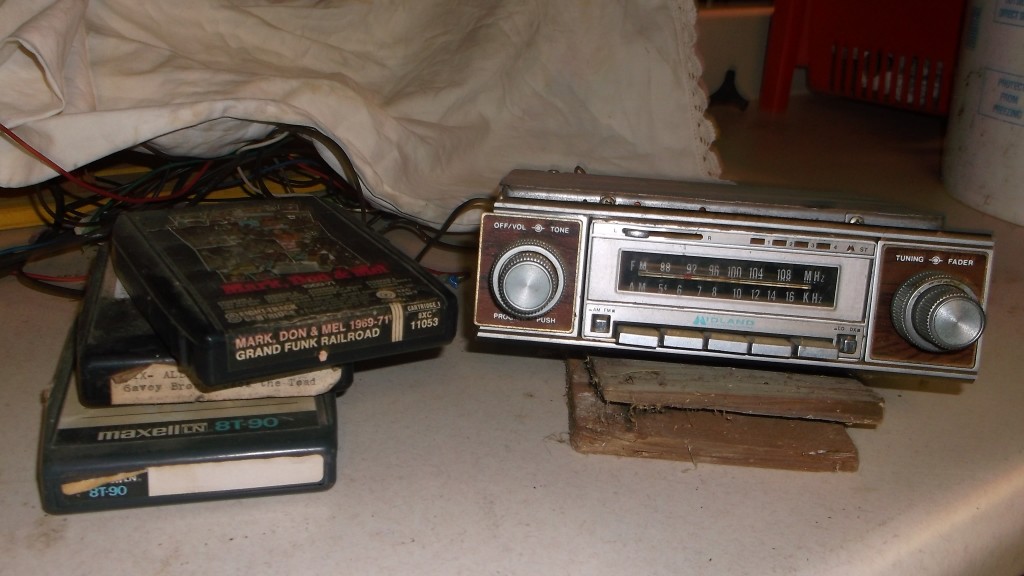 8 track player!