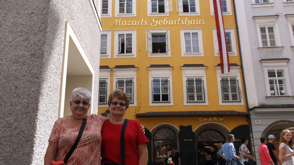 platz at Mozart's birthplace