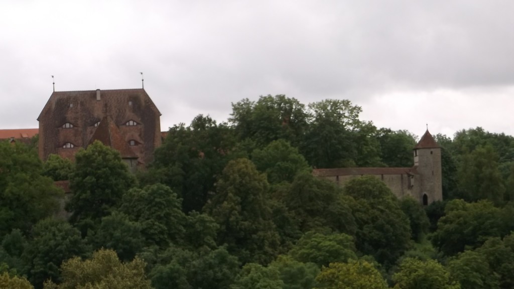 looking at part of city wall