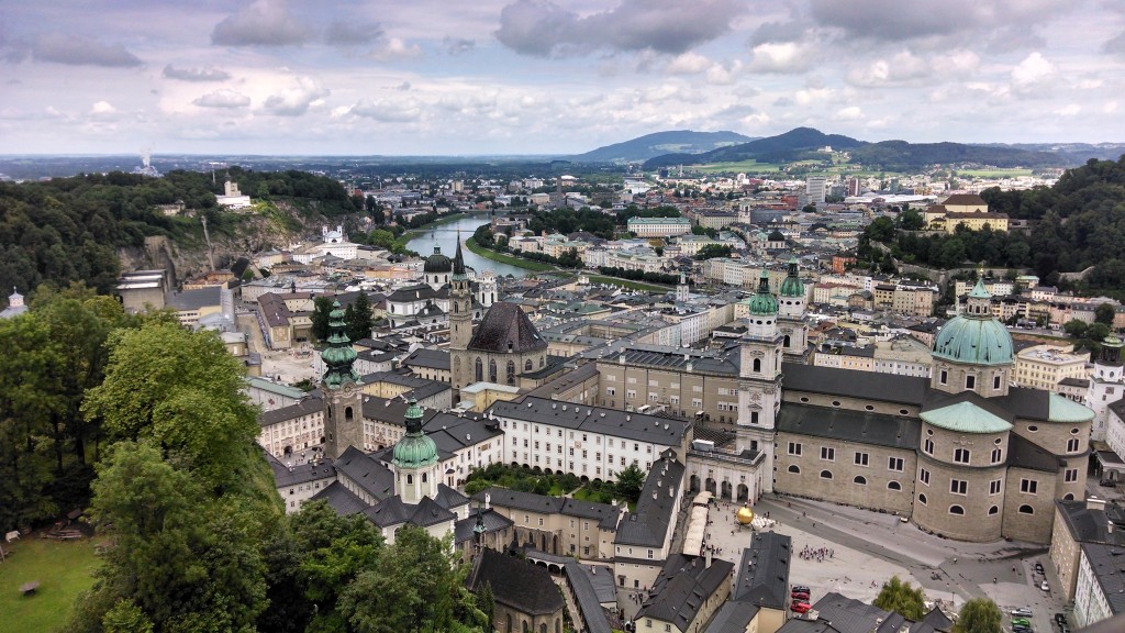 Salzburg from the fortress