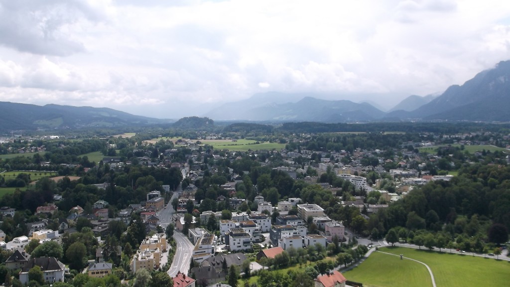 Salzburg from the fortress