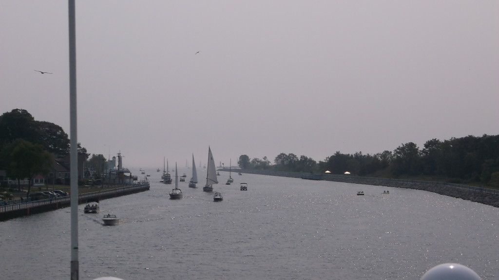 the channel from Muskegon