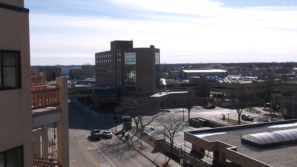 South Main St towards the river