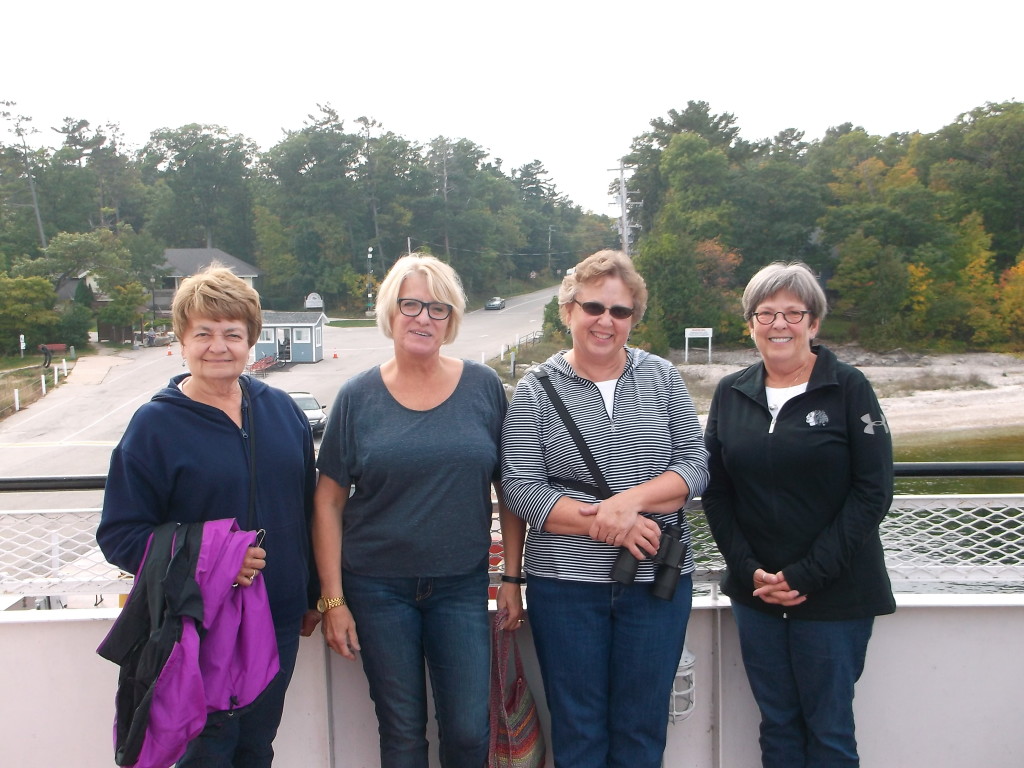 Girls on the boat