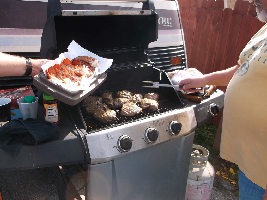 cooking at the game