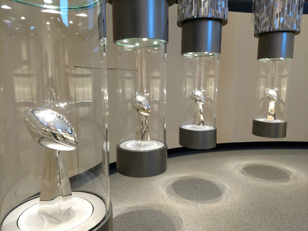 4 super bowls, so far