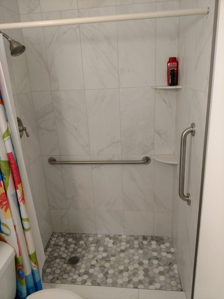 finished guest bath